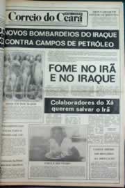 Página do jornal Correio do Ceará de setembro de 1980