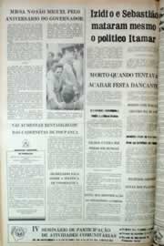 Página do jornal Correio do Ceará de setembro de 1980