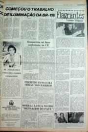 Página do jornal Correio do Ceará de outubro de 1980