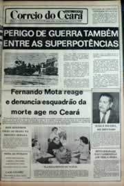 Página do jornal Correio do Ceará de outubro de 1980