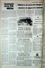 Página do jornal Correio do Ceará de outubro de 1980