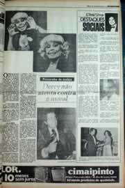 Página do jornal Correio do Ceará de outubro de 1980