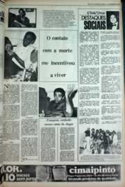 Página do jornal Correio do Ceará de outubro de 1980
