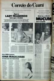 Página do jornal Correio do Ceará de outubro de 1980