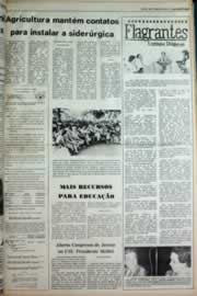 Página do jornal Correio do Ceará de outubro de 1980