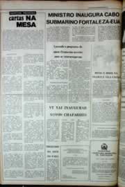 Página do jornal Correio do Ceará de outubro de 1980