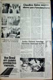 Página do jornal Correio do Ceará de outubro de 1980
