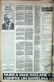 Página do jornal Correio do Ceará de outubro de 1980