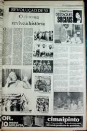Página do jornal Correio do Ceará de outubro de 1980