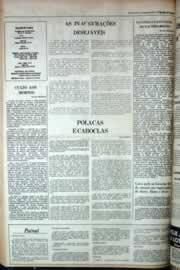 Página do jornal Correio do Ceará de outubro de 1980