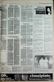 Página do jornal Correio do Ceará de outubro de 1980