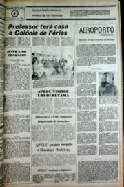 Página do jornal Correio do Ceará de novembro de 1980