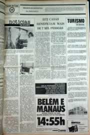 Página do jornal Correio do Ceará de novembro de 1980