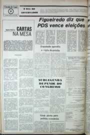 Página do jornal Correio do Ceará de dezembro de 1980
