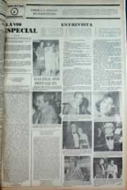 Página do jornal Correio do Ceará de dezembro de 1980