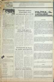 Página do jornal Correio do Ceará de julho de 1981