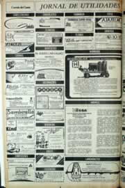 Página do jornal Correio do Ceará de julho de 1981