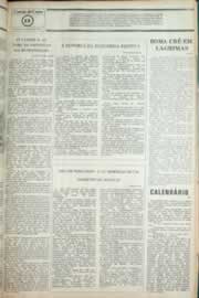 Página do jornal Correio do Ceará de julho de 1981