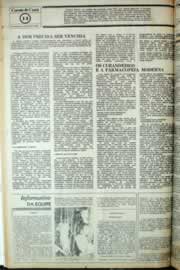 Página do jornal Correio do Ceará de julho de 1981