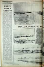 Página do jornal Correio do Ceará de julho de 1981