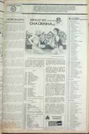 Página do jornal Correio do Ceará de julho de 1981