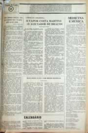 Página do jornal Correio do Ceará de julho de 1981