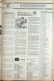 Página do jornal Correio do Ceará de julho de 1981