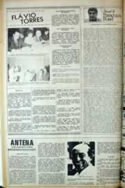 Página do jornal Correio do Ceará de julho de 1981