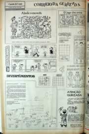 Página do jornal Correio do Ceará de julho de 1981