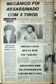 Página do jornal Correio do Ceará de julho de 1981