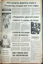 Página do jornal Correio do Ceará de julho de 1981