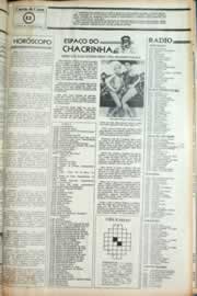 Página do jornal Correio do Ceará de agosto de 1981