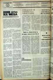 Página do jornal Correio do Ceará de agosto de 1981