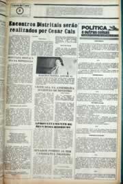 Página do jornal Correio do Ceará de agosto de 1981