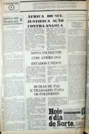 Página do jornal Correio do Ceará de agosto de 1981