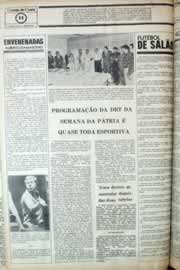 Página do jornal Correio do Ceará de agosto de 1981