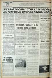 Página do jornal Correio do Ceará de setembro de 1981