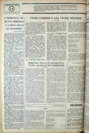 Página do jornal Correio do Ceará de setembro de 1981