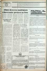 Página do jornal Correio do Ceará de setembro de 1981