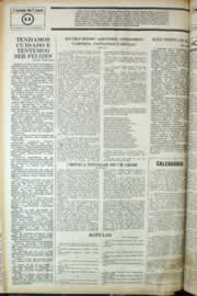 Página do jornal Correio do Ceará de setembro de 1981