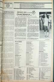 Página do jornal Correio do Ceará de setembro de 1981