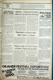 Página do jornal Correio do Ceará de setembro de 1981