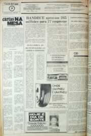 Página do jornal Correio do Ceará de setembro de 1981