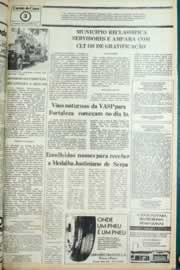 Página do jornal Correio do Ceará de setembro de 1981