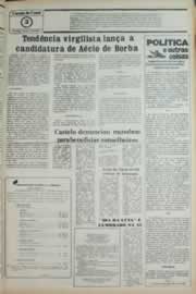 Página do jornal Correio do Ceará de outubro de 1981