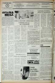 Página do jornal Correio do Ceará de outubro de 1981