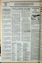 Página do jornal Correio do Ceará de outubro de 1981