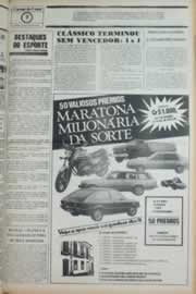 Página do jornal Correio do Ceará de outubro de 1981
