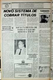 Página do jornal Correio do Ceará de outubro de 1981