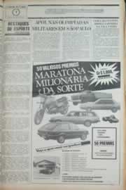 Página do jornal Correio do Ceará de outubro de 1981
